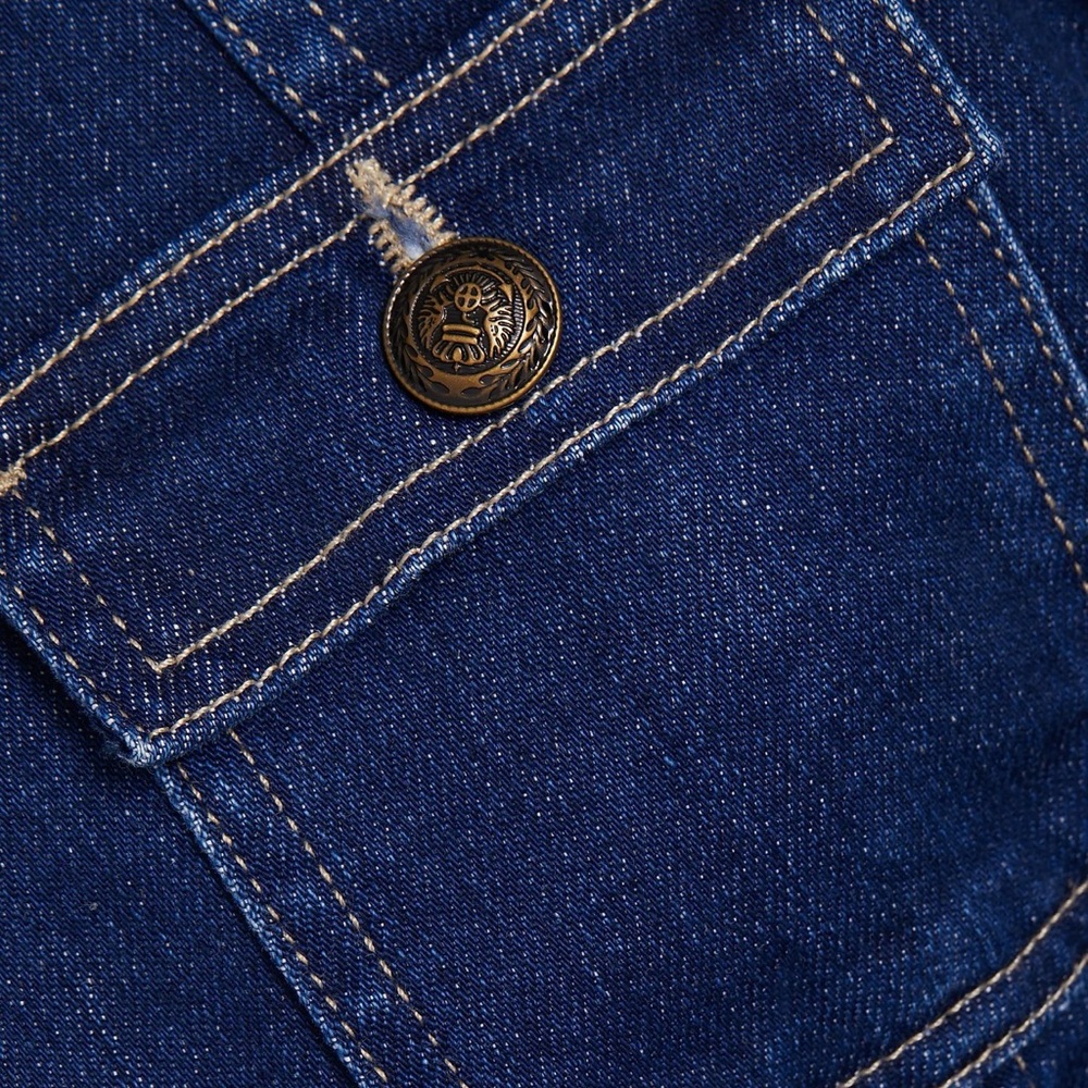 NWOT L’AGENCE Yari Collarless Jean Jacket in color Bishop MSRP $498 (XXS) - Picture 10 of 14